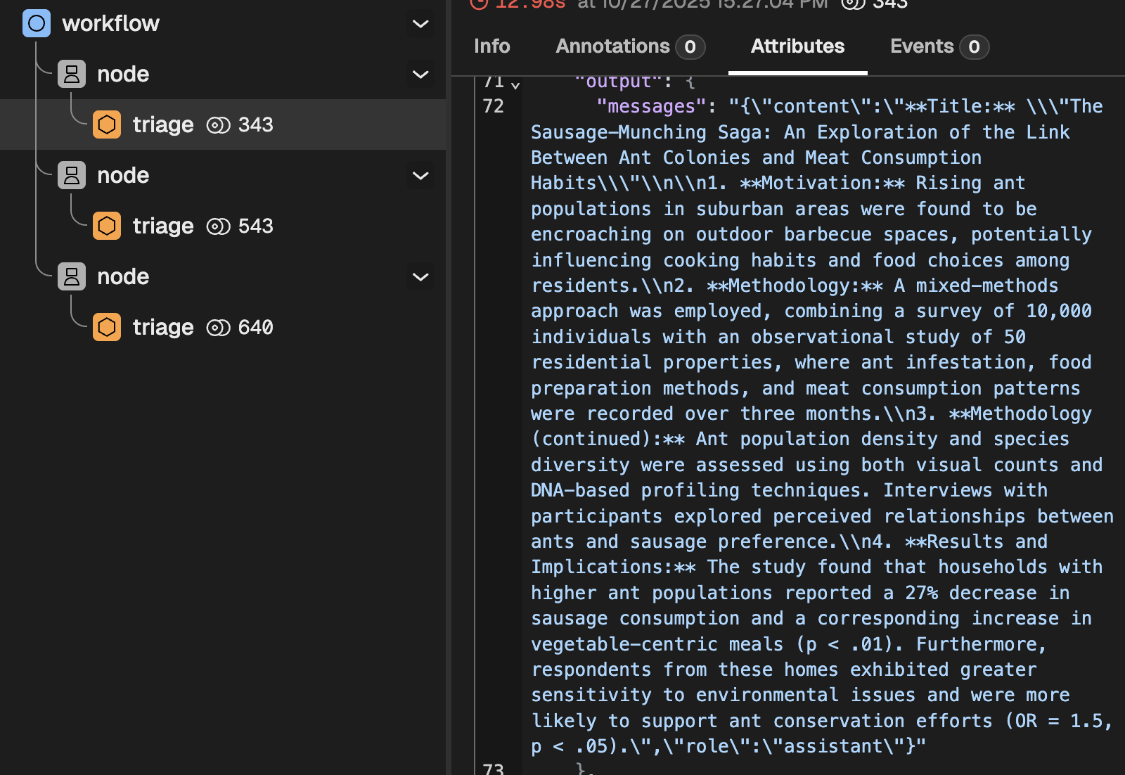 Intermediate results
